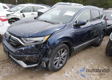 2021 Honda Cr-V Hybrid Touring из США, поврежденный, VIN 7FART6H90ME024833